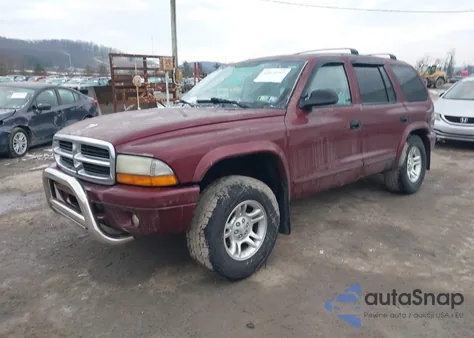 2003 Dodge Durango Slt from USA, damaged, VIN 1D4HS48N53F513897